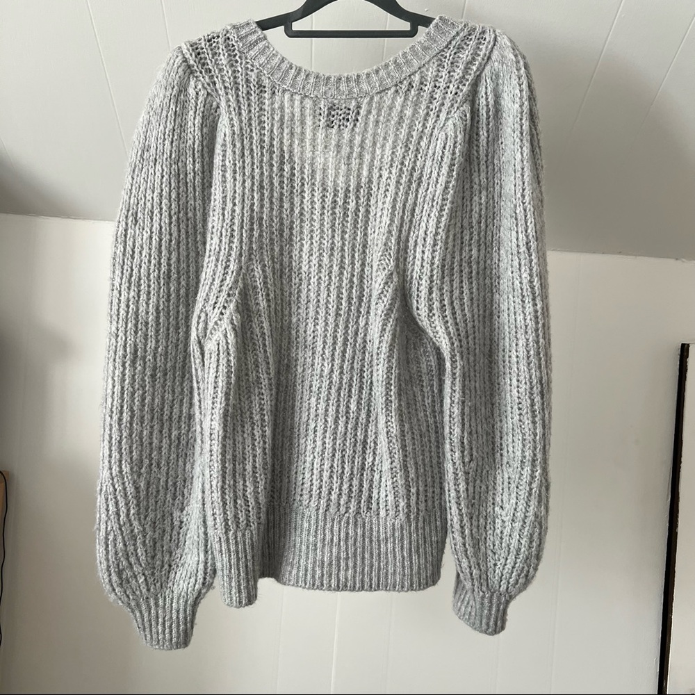 ASOS Design | Light Grey Cropped Sweater - Picture 2 of 4